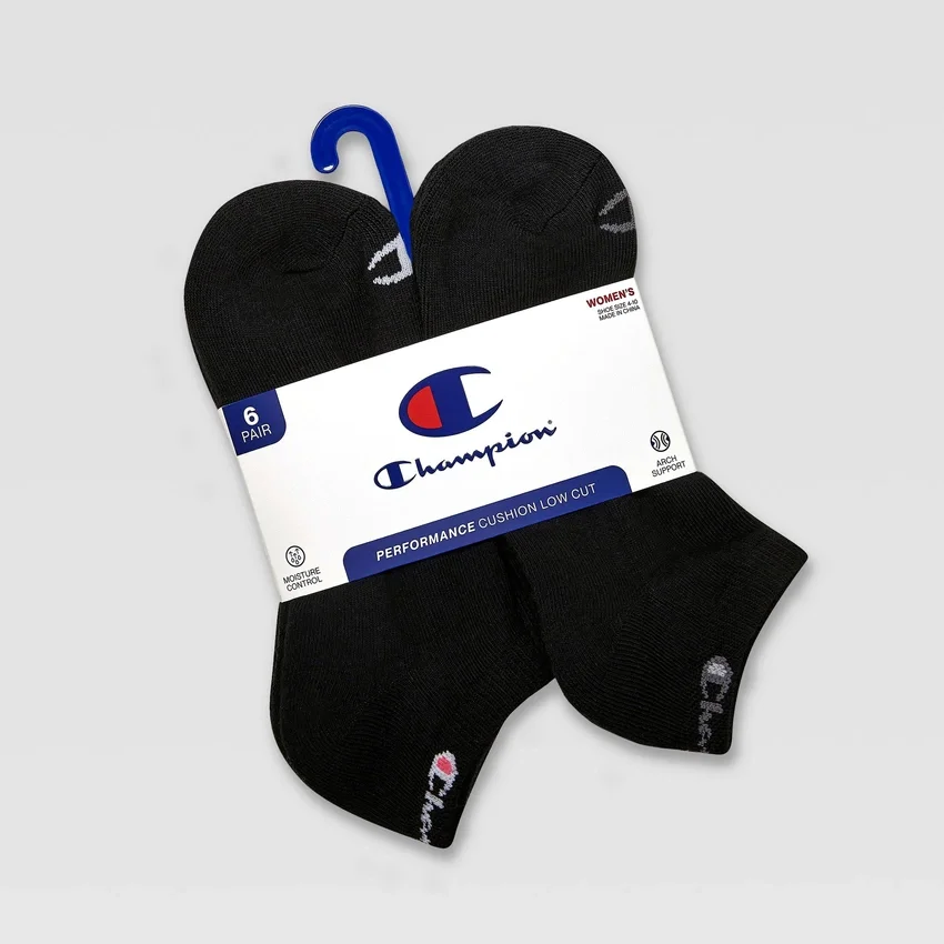 6er-Pack Damen-Socken „Cushion Low Cut“