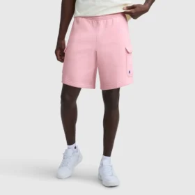 8"-Fleece-Cargo-Shorts, C Logo