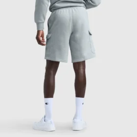 8″-Fleece-Cargo-Shorts, C Logo