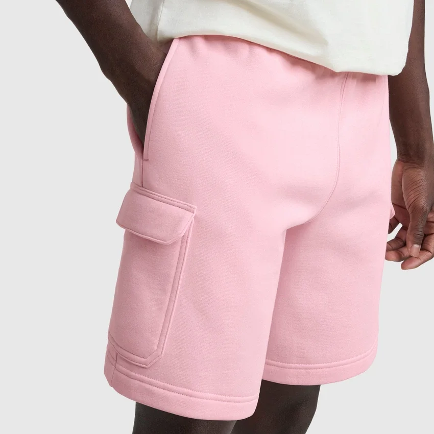 8"-Fleece-Cargo-Shorts, C Logo
