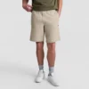 9" Leichte Lounge-Shorts, C Logo-Aufnäher