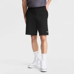 9" Leichte Lounge-Shorts, C Logo-Aufnäher