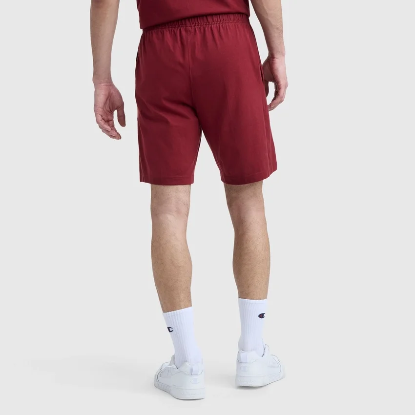 9" Leichte Lounge-Shorts, C Logo-Aufnäher