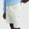 9" Leichte Lounge-Shorts, C Logo-Aufnäher