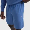 9" Leichte Lounge-Shorts, C Logo-Aufnäher
