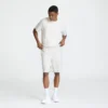 9" Leichte Lounge-Shorts, C Logo-Aufnäher