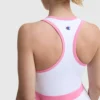 Match Point Tennis-Kleid, gesticktes Script Logo