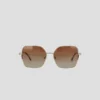 Polarisierte Damenbrille im Boho-Stil mit quadratischer Form