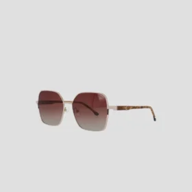 Polarisierte Damenbrille im Boho-Stil mit quadratischer Form