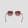 Polarisierte Damenbrille im Boho-Stil mit quadratischer Form