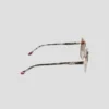 Polarisierte Damenbrille im Boho-Stil mit quadratischer Form