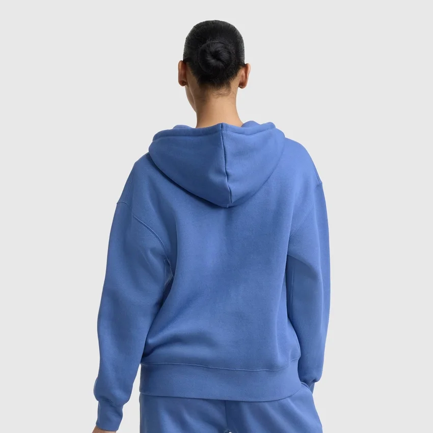 Powerblend-Fleece-Hoodie mit Reißverschluss, C Logo