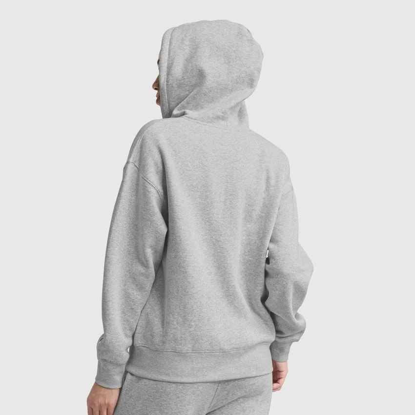 Powerblend-Fleece-Hoodie mit Reißverschluss, C Logo