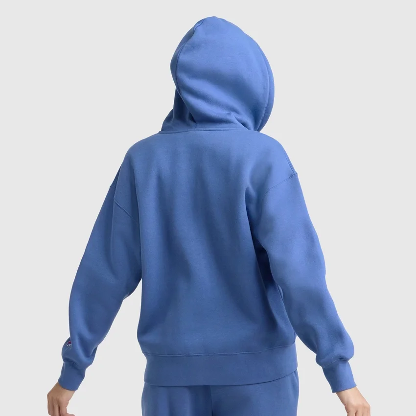 Powerblend-Fleece-Hoodie mit Reißverschluss, C Logo