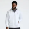 Powerblend-Hoodie mit durchgehendem Reißverschluss, C Logo – Big & Tall