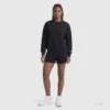 Powerblend-Sweatshirt mit Rundhalsausschnitt, gesticktem Script Logo