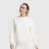 Powerblend-Sweatshirt mit Rundhalsausschnitt und kleinem „C“