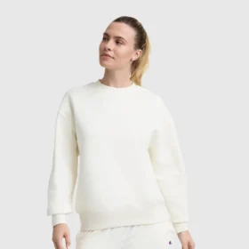 Powerblend-Sweatshirt mit Rundhalsausschnitt und kleinem „C“