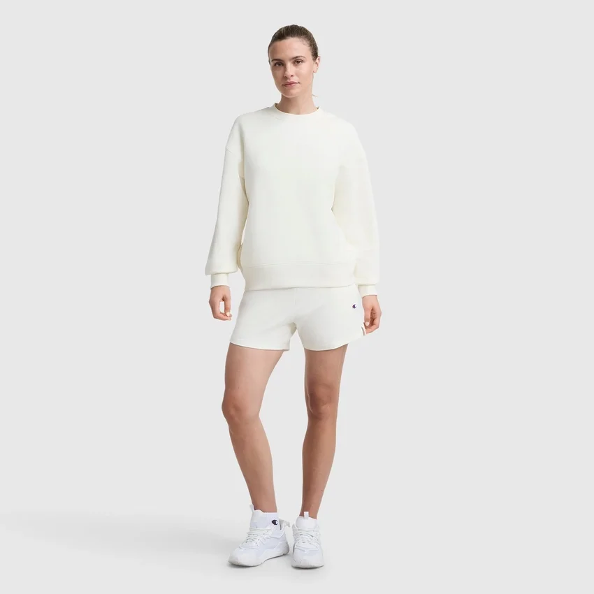 Powerblend-Sweatshirt mit Rundhalsausschnitt und kleinem „C“