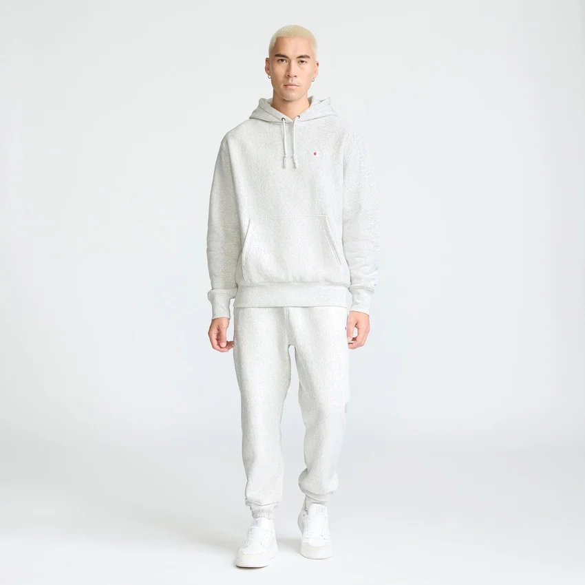 Reverse Weave Small C KapuzenSweatshirt
