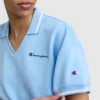 Tennis Court Poloshirts, gesticktes Script Logo